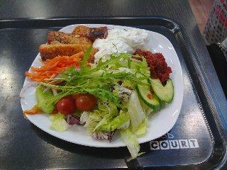 lax med grönsaker och tzaziki lax med grönsaker och tzaziki