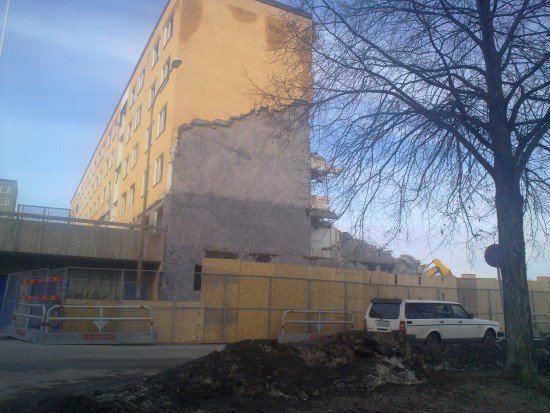 Rivning av fd stadsdelsförvaltningen 24/3 Rivning av fd stadsdelsförvaltningen 24/3