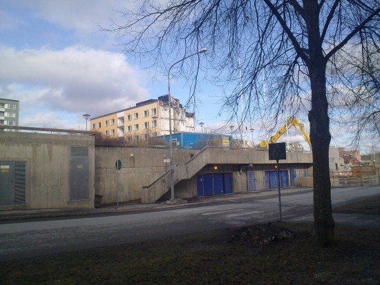 Rivning av fd stadsdelsförvaltningen 1/4 Rivning av fd stadsdelsförvaltningen 1/4