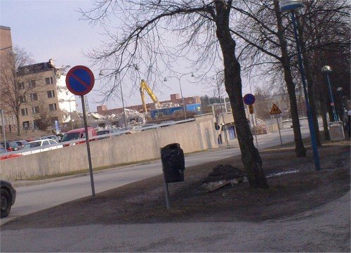 Rivning av fd stadsdelsförvaltningen 8/4 Rivning av fd stadsdelsförvaltningen 8/4