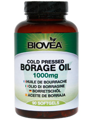 BORAGE OIL 1000mg 90 Softgels