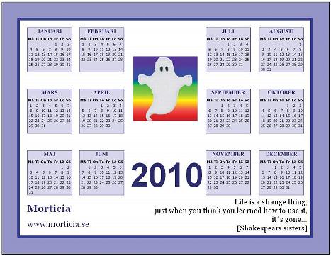 Magnetkalender 2010