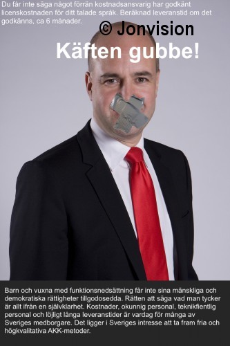 Fredrik Reinfeldt utan rätt att tala
