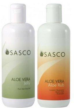 sasco aloevera jelly+sasco aloevera rub