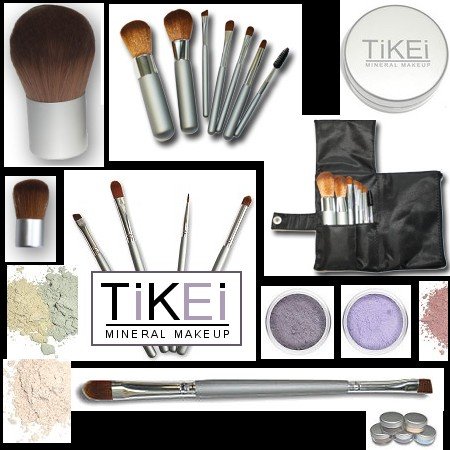 TiKei Mineral makeup och borstar