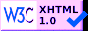 w3c xhtml 1.0